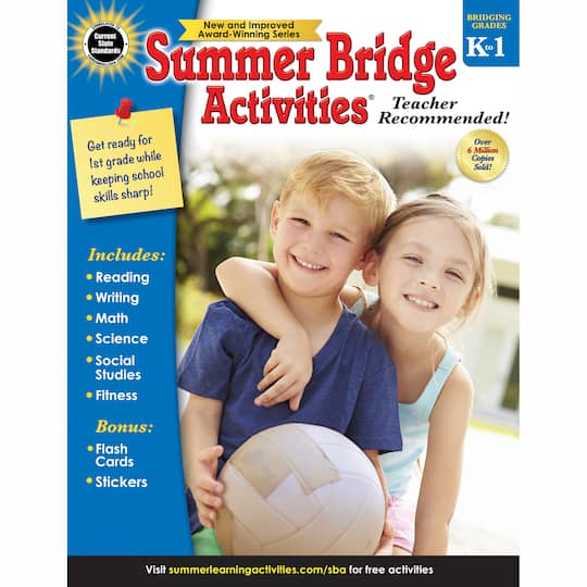 Summer Bridge Activities&#xAE; Workbook, Grades K-1